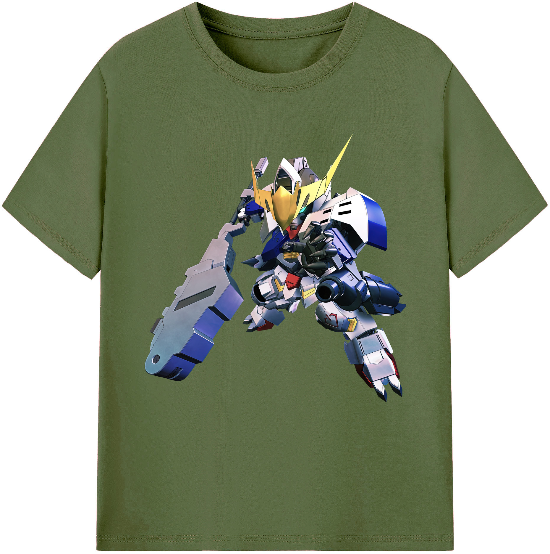 （画像用） 機動戦士ガンダム Mobile Suit Gundam 綿100％半袖Tシャツ（フロントプリント）